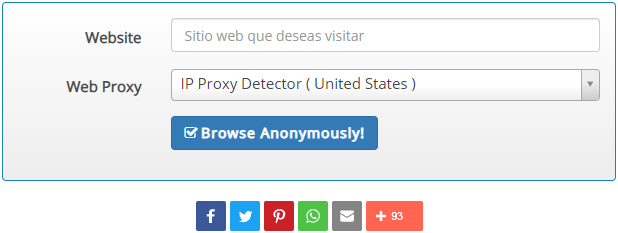 Список бесплатных прокси серверов анонимных